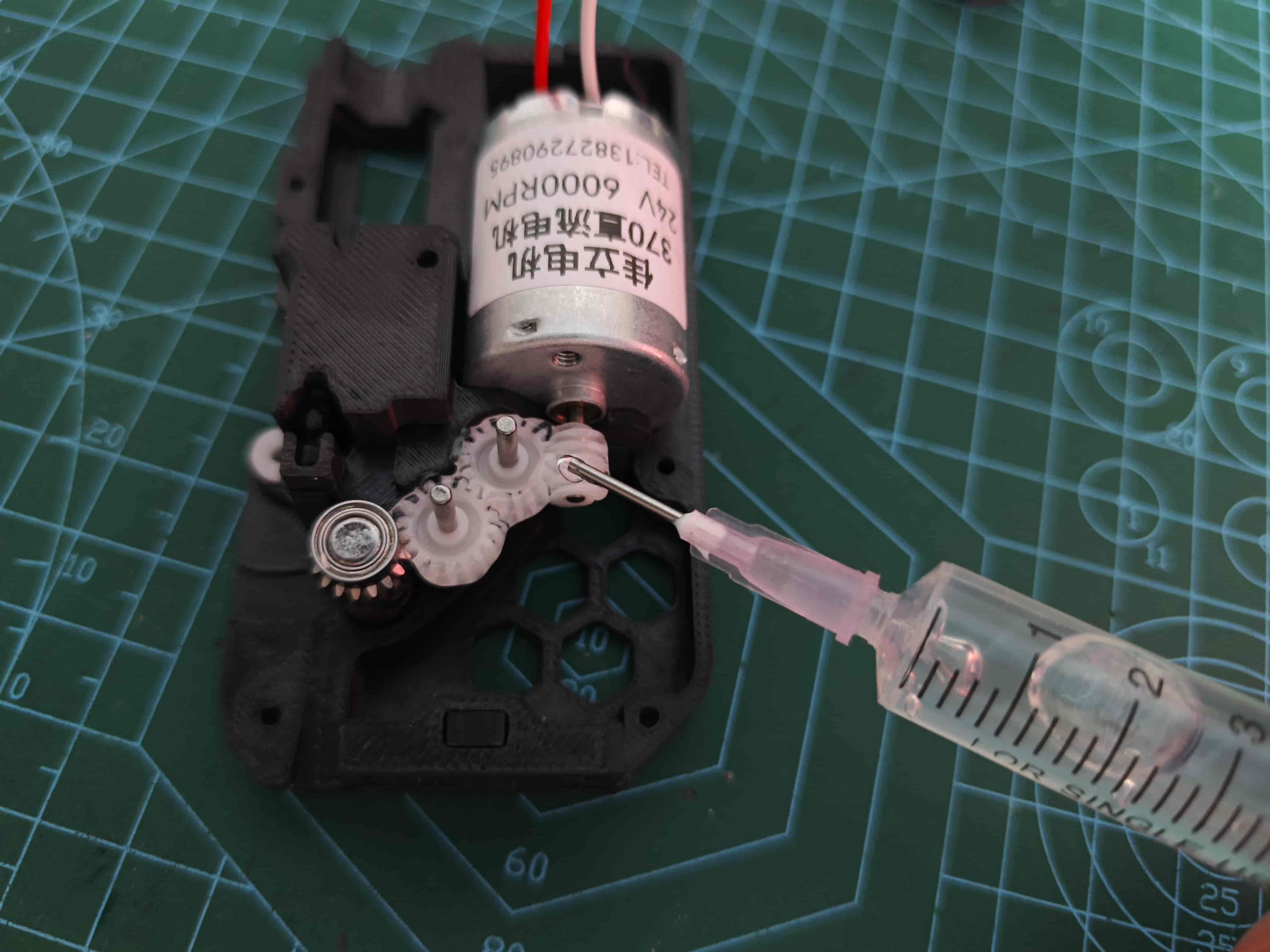 Lubricate Gears