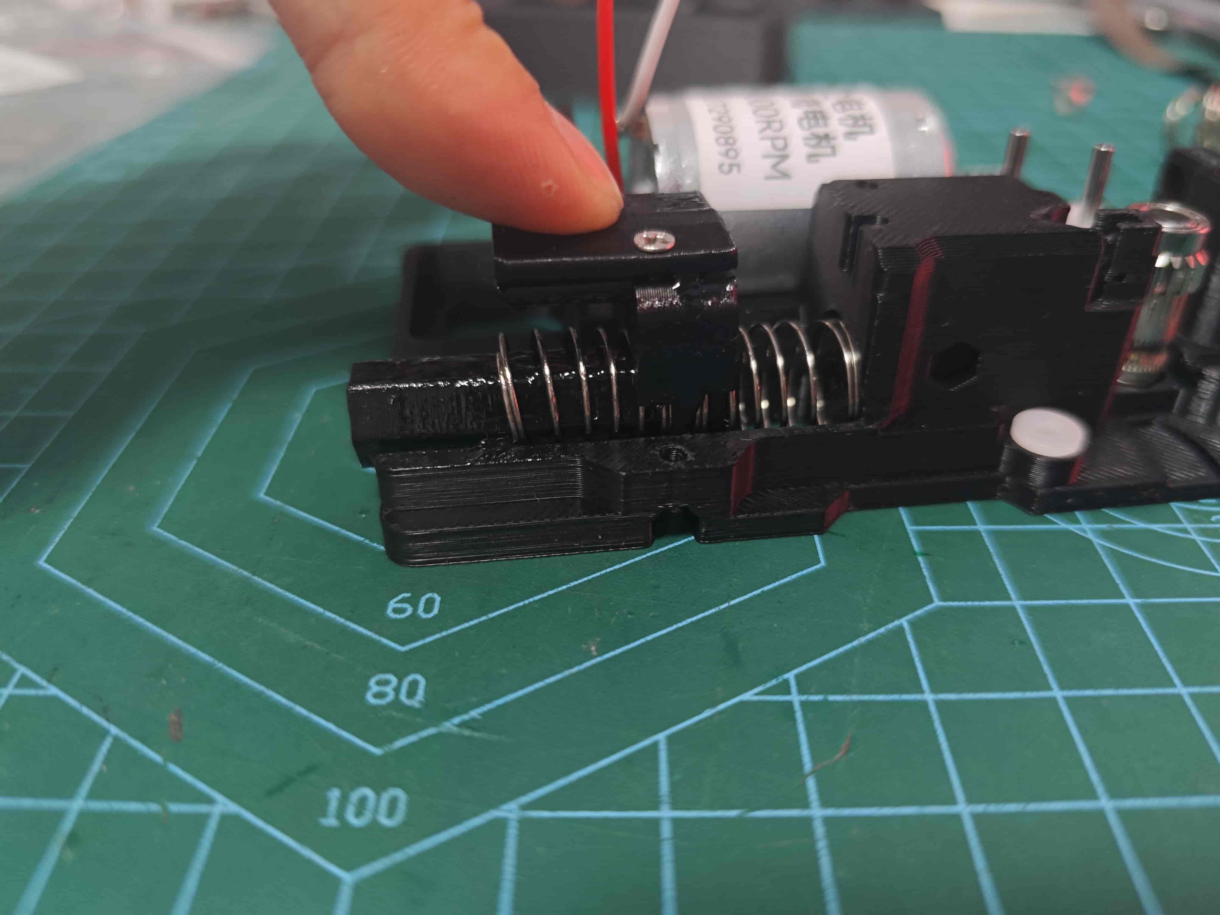 Install Slider and Springs