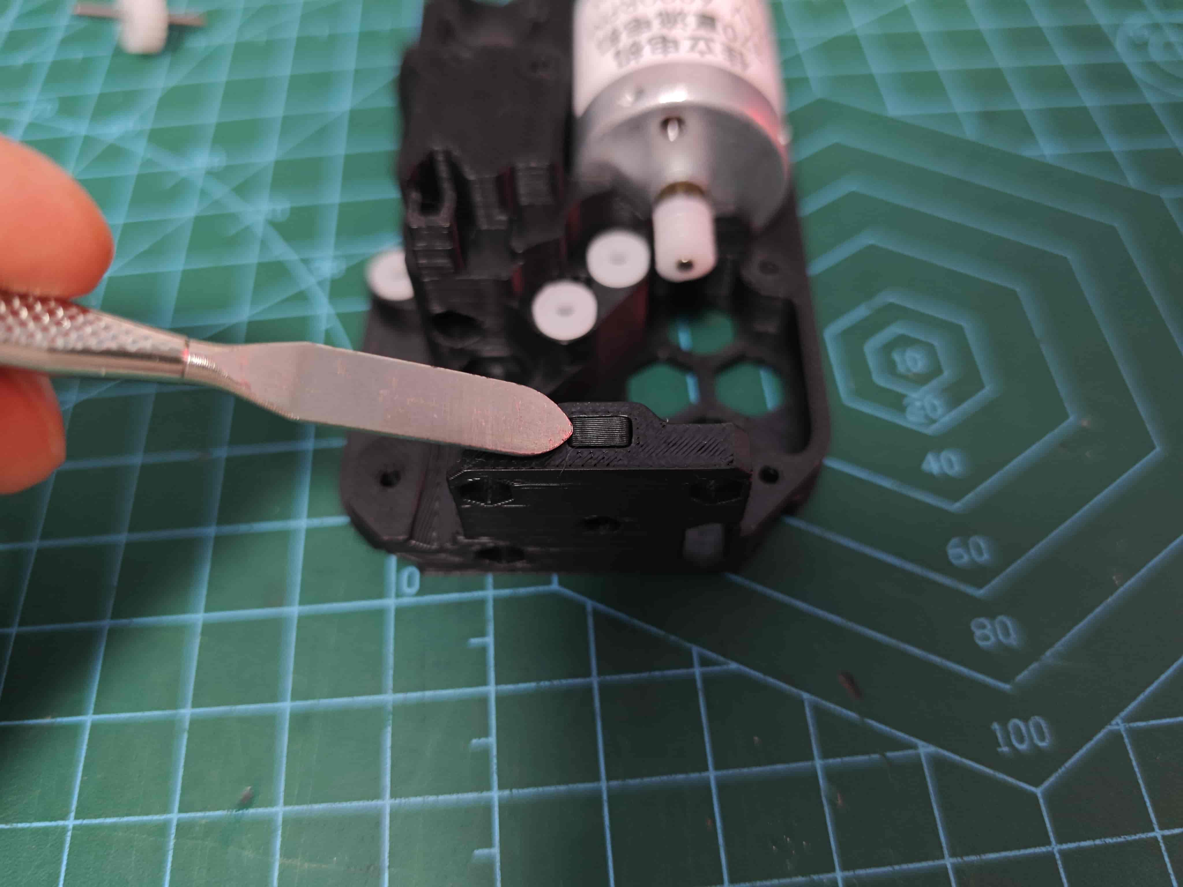 Install Nut and Plug