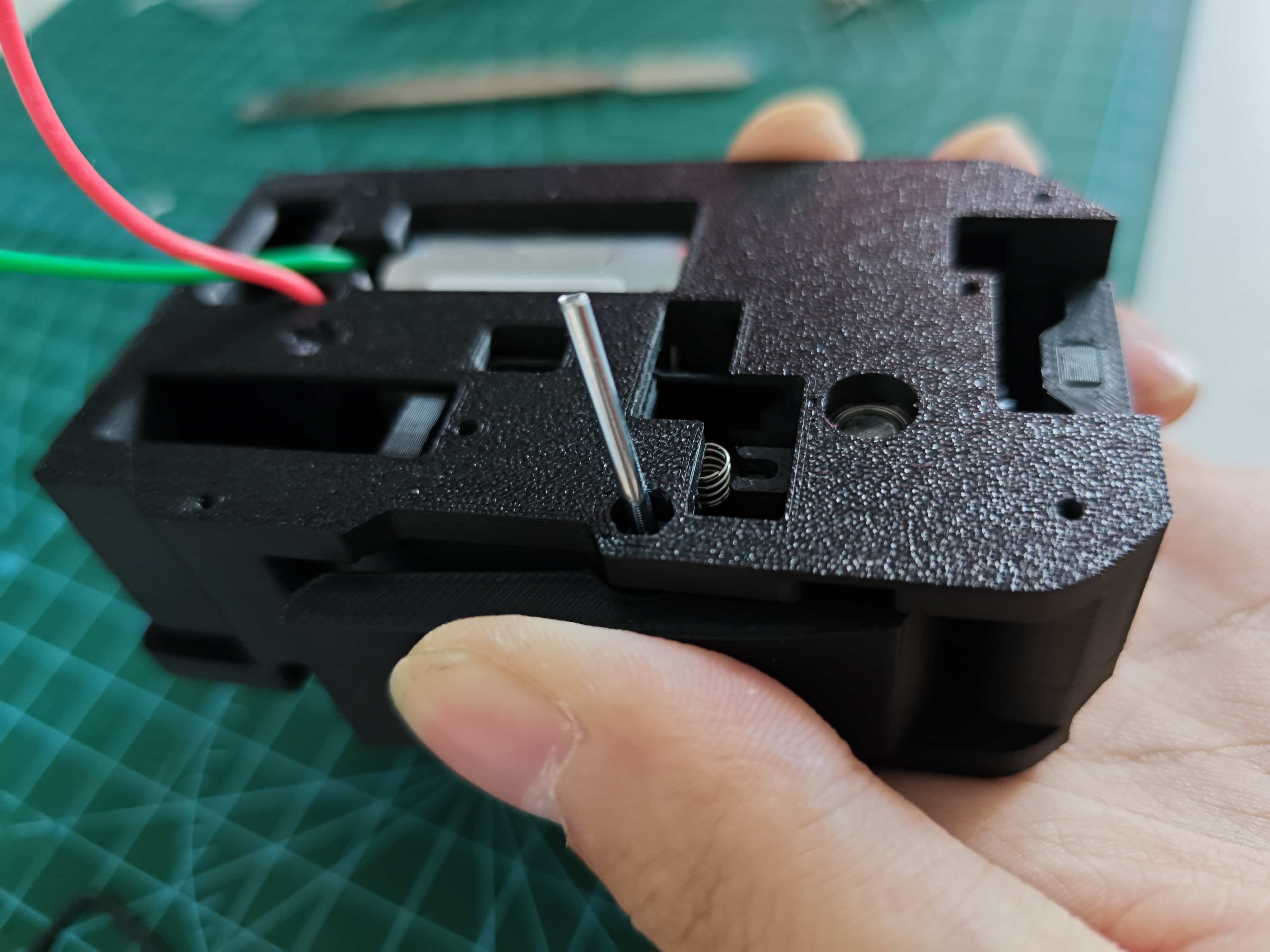 Lever Installation - Shaft
