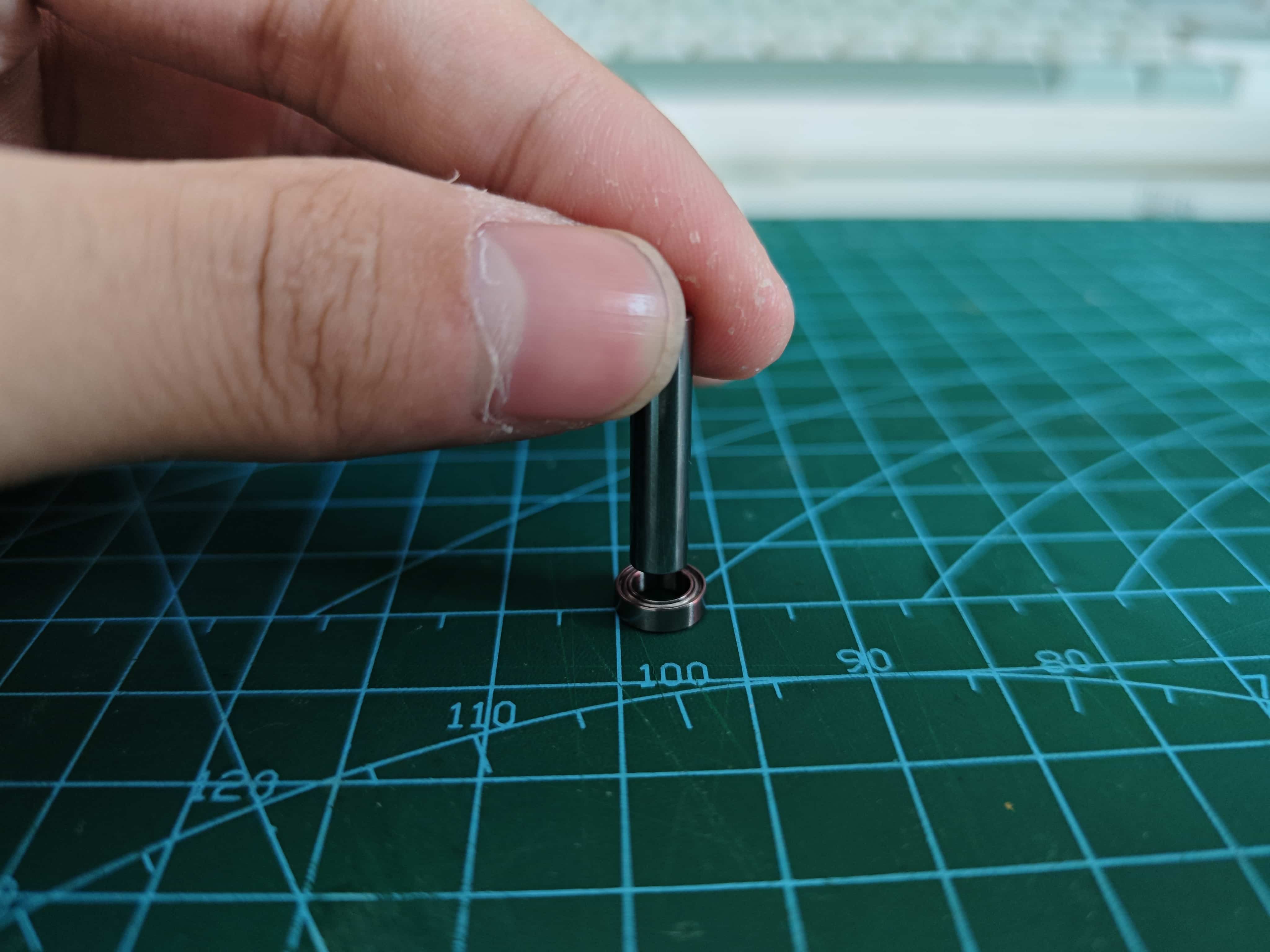 BMG Drive Gear Step 1 - Bottom Bearing